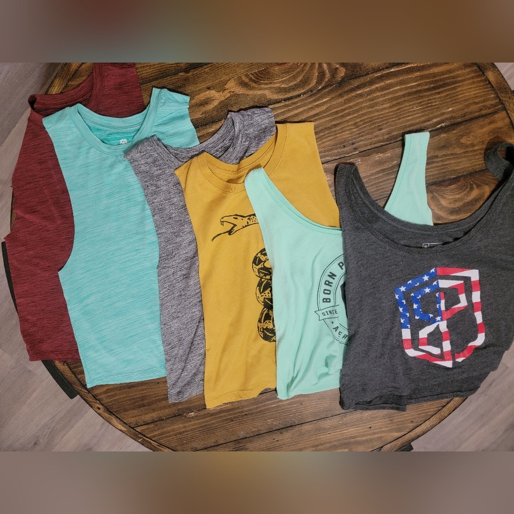 Born Primative Crossfit Crop Tank Tops